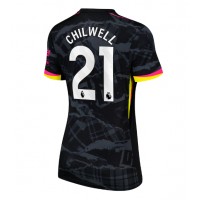 Camiseta Chelsea Ben Chilwell #21 Tercera Equipación Replica 2024-25 para mujer mangas cortas